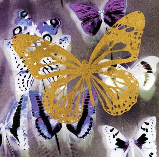 Raining Butterflies 2 Poster Print by Evangeline Taylor-VARPDX916TAY1058 Image 1