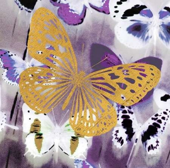 Raining Butterflies 1 Poster Print by Evangeline Taylor-VARPDX916TAY1057 Image 1