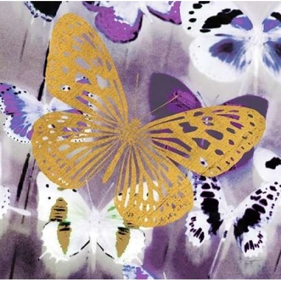 Raining Butterflies 1 Poster Print by Evangeline Taylor-VARPDX916TAY1057 Image 2