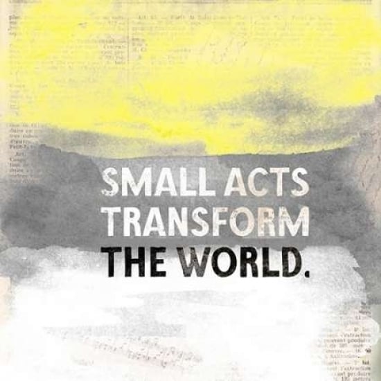 Small Acts Poster Print by Evangeline Taylor-VARPDX916TAY1106 Image 1