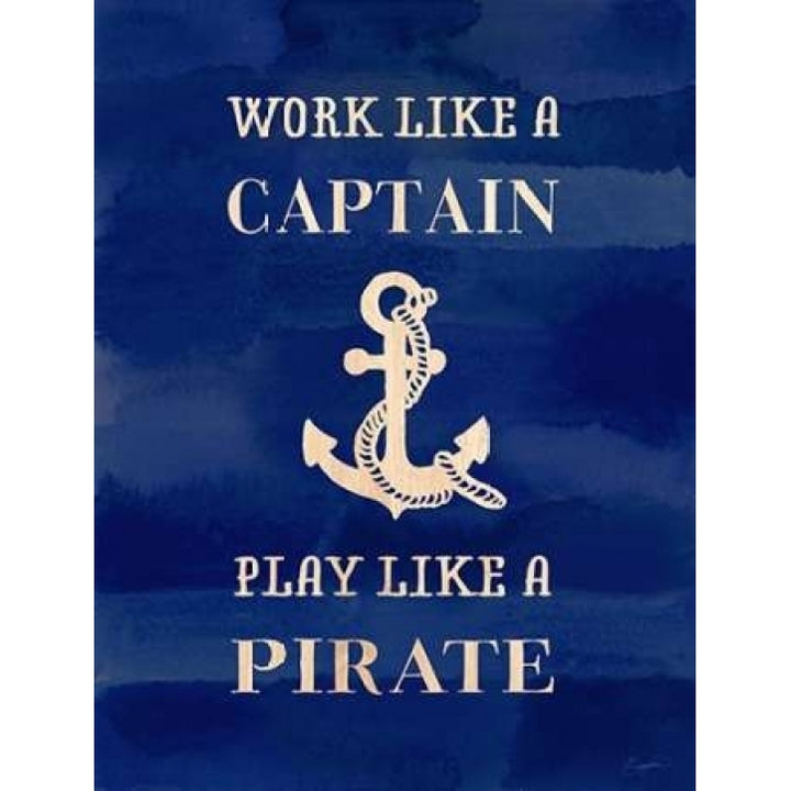 Work Like A Captain Poster Print by Evangeline Taylor-VARPDX916TAY1155 Image 2