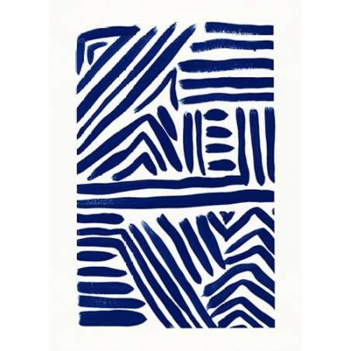 Indigo Lines Poster Print by Evangeline Taylor-VARPDX916TAY1163 Image 1