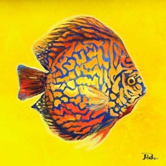 Bright Aquatic Life I Poster Print by Patricia Pinto-VARPDX9212R Image 1