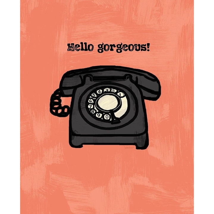 Hello Gorgeous Ink Sketch Poster Print by Valentina Valentina-VARPDX921VAL1027A Image 2