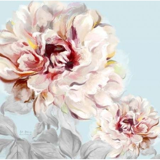 Blushing Peony Square 2 Poster Print by Art Atelier Alliance-VARPDX923EWA1040 Image 2