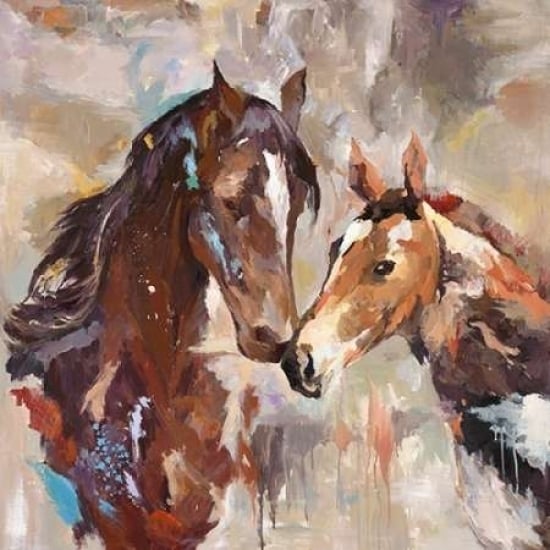 2 Horse Poster Print by Art Atelier Alliance-VARPDX923EWA1054 Image 1