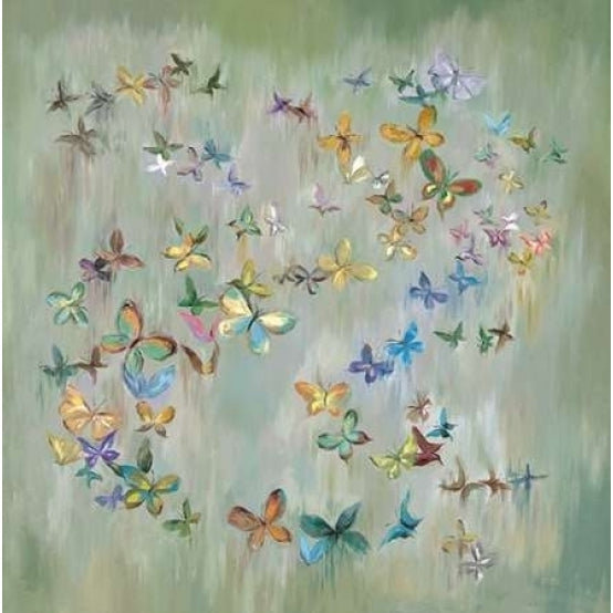 Butterfly Circle 2 Poster Print by Art Atelier Alliance-VARPDX923EWA1060 Image 2