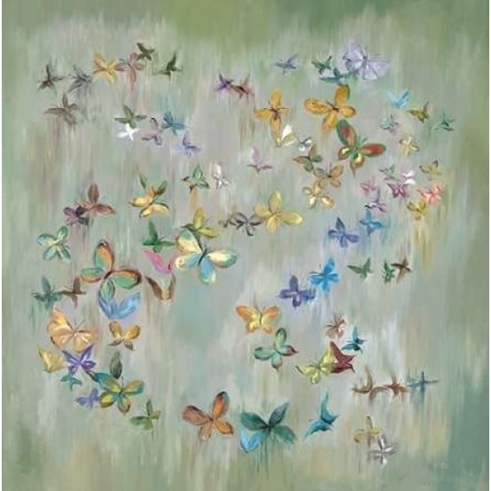 Butterfly Circle 2 Poster Print by Art Atelier Alliance-VARPDX923EWA1060 Image 1