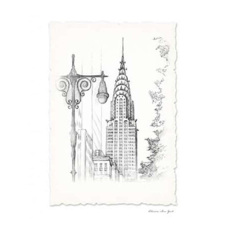 York Avenue Pen and Ink Poster Print by Art Atelier Alliance-VARPDX923EWA1070A Image 2