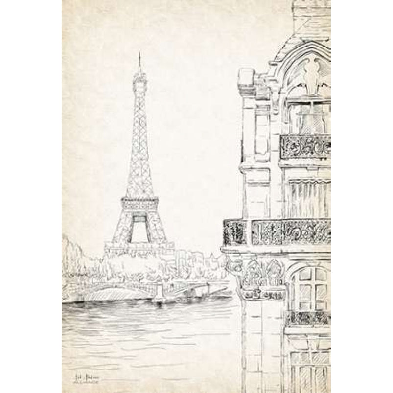 Paris Sketch Book Poster Print by Art Atelier Alliance-VARPDX923EWA1073 Image 1