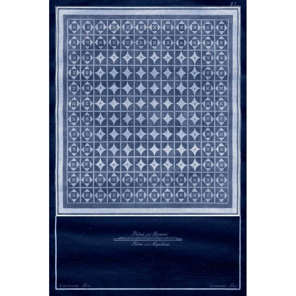 Indigo Tile VI Poster Print - Studio Vision-VARPDX92427Z Image 1