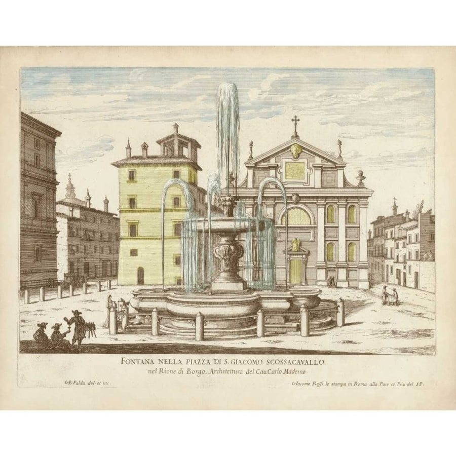 Fountains of Rome I Poster Print - Studio Vision-VARPDX92428Z Image 1