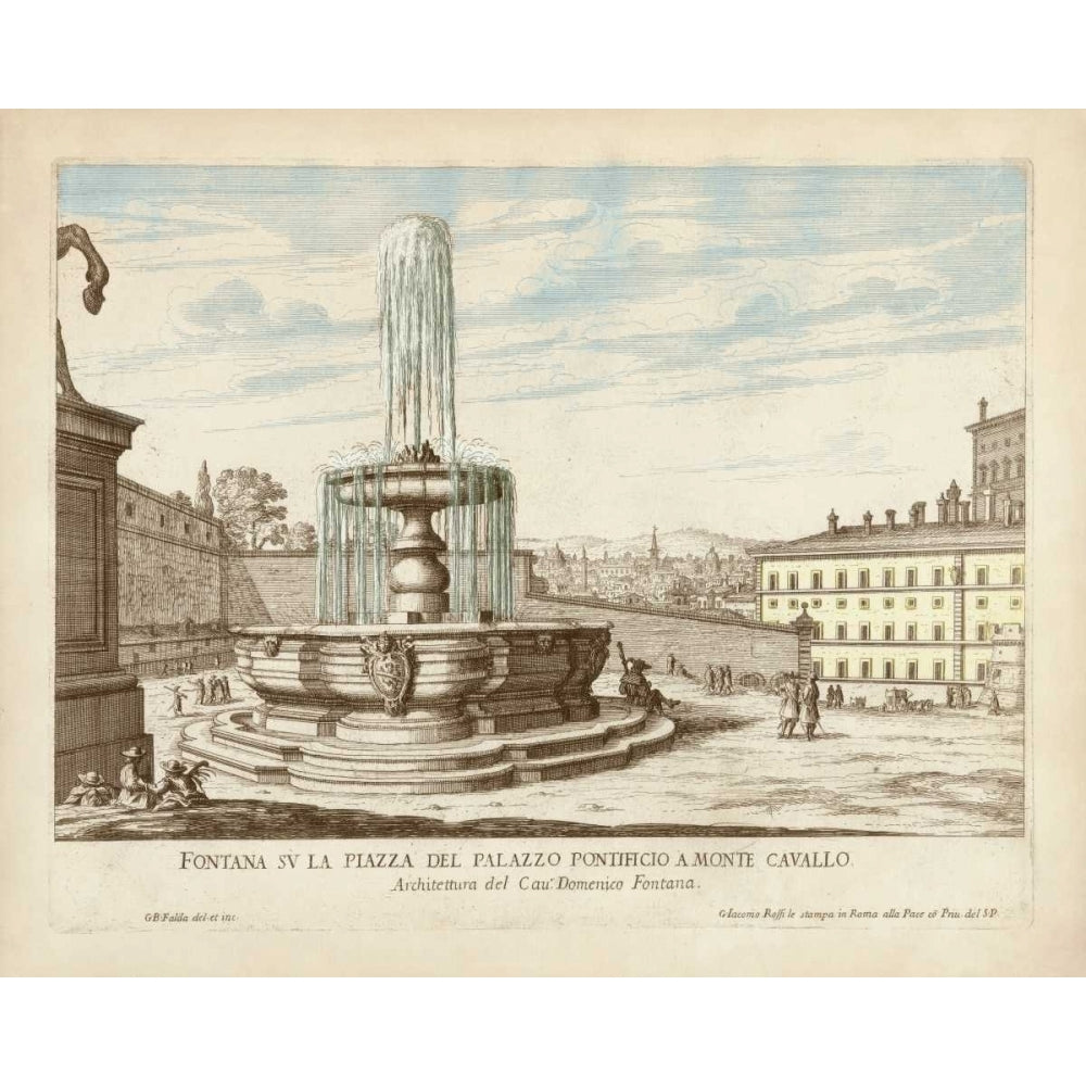 Fountains of Rome V Poster Print - Studio Vision-VARPDX92432Z Image 1