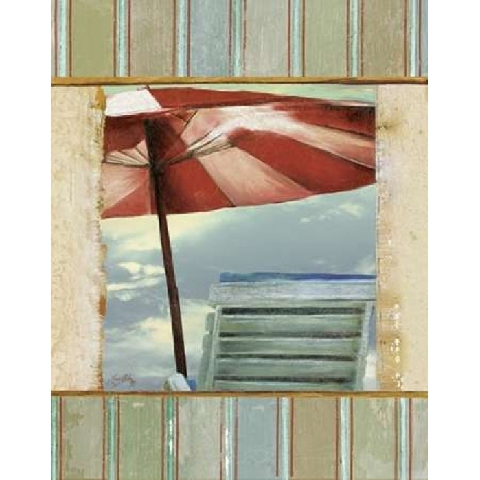 Chaise de Plage II Poster Print by Elizabeth Medley-VARPDX9247A Image 1