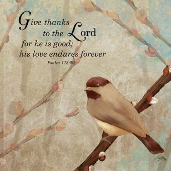 Give Thanks Poster Print by Elizabeth Medley-VARPDX9257PP Image 2