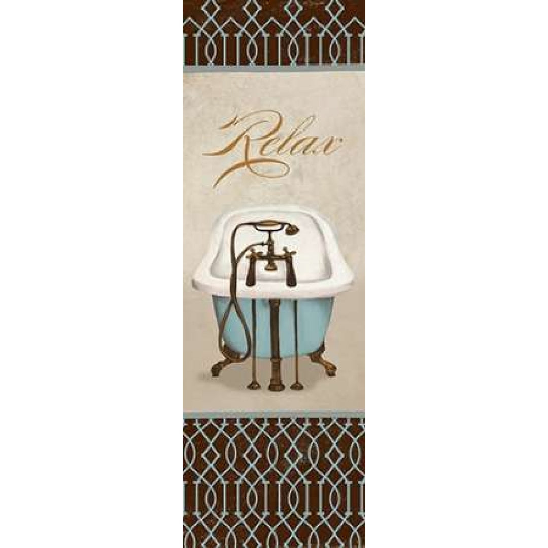 Relax in Blue I Poster Print by Elizabeth Medley-VARPDX9257T Image 1