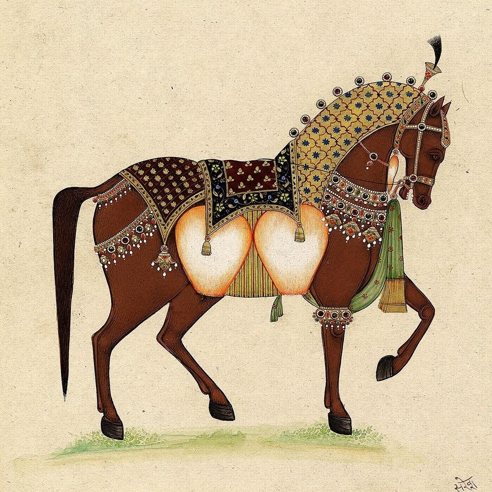 Horse From India II Poster Print - Illuminations-VARPDX9290Z Image 1