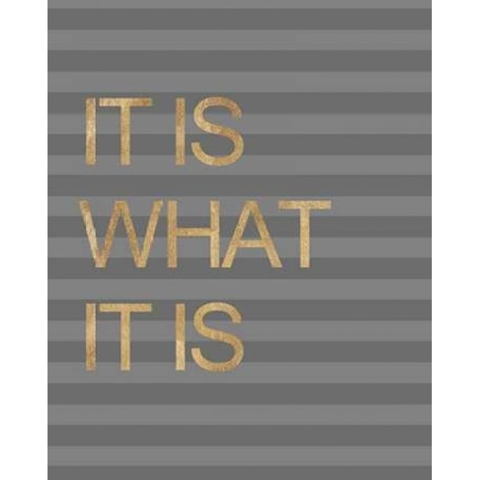 It is What it Is Stripes Poster Print by Miyo Amori-VARPDX929AMO1017 Image 2