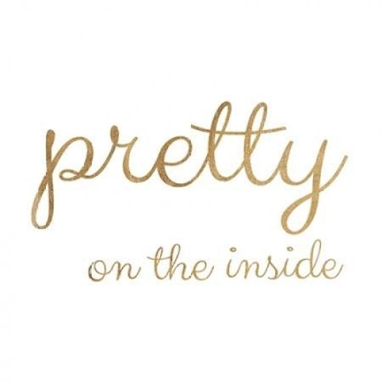 Pretty on the Inside White Poster Print by Miyo Amori-VARPDX929AMO1021A Image 1