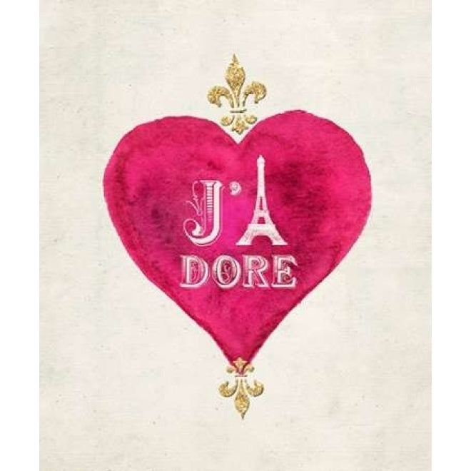 Romance Collection J adore Poster Print by Miyo Amori-VARPDX929AMO1030 Image 1