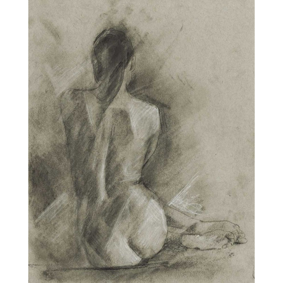 Charcoal Figure Study I Poster Print - Ethan Harper-VARPDX93013Z Image 1