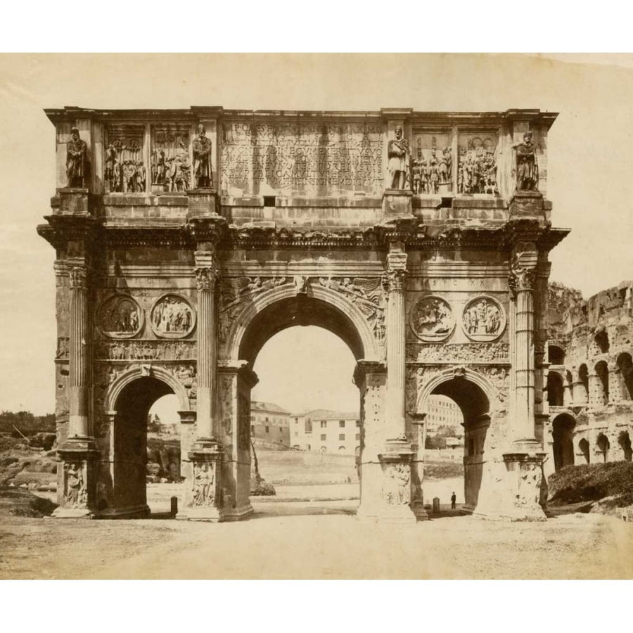 The Arch of Constantine Poster Print - Giacomo Brogi-VARPDX93127Z Image 1