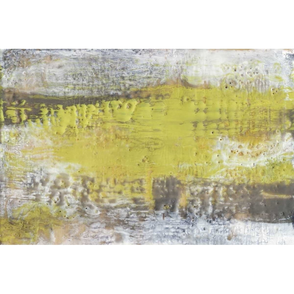 Yellow and Grey Serenity I Poster Print - Jennifer Goldberger-VARPDX93208FN Image 1