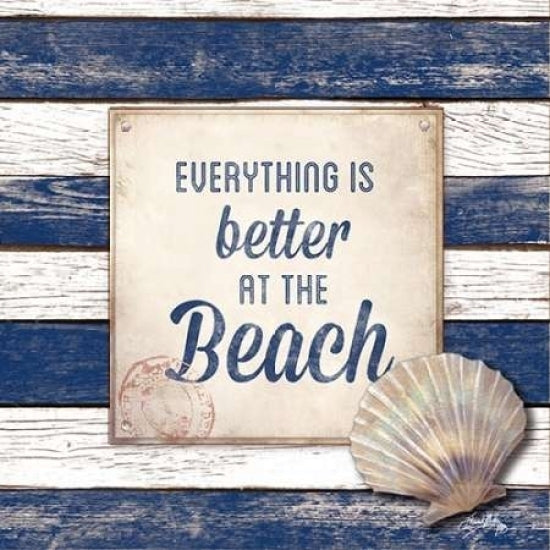 Beach Border Poster Print by Elizabeth Medley-VARPDX9339GG Image 1