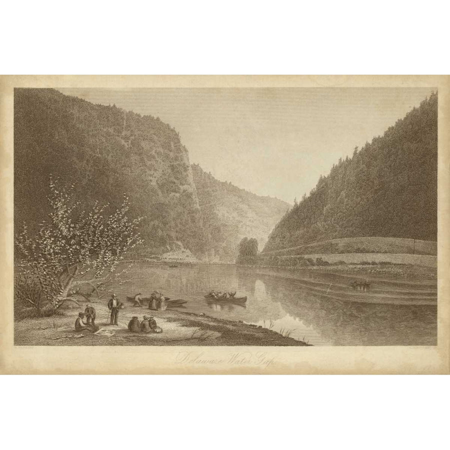 Delaware Water Gap Poster Print - Hinshelwood R.-VARPDX93507Z Image 1