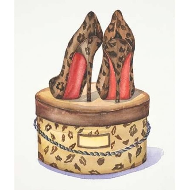 Leopard Heels Poster Print by Jin Jing-VARPDX937JIN1016 Image 1