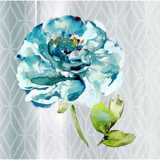 Blooming Blue Poster Print by Jin Jing-VARPDX937JIN1081 Image 1