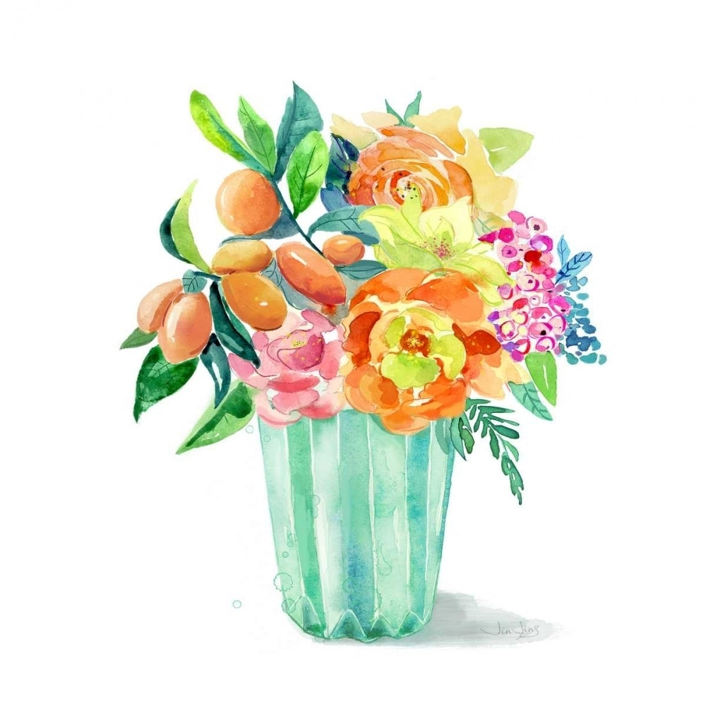 sweet bouquet 2 Poster Print by Jin Jing-VARPDX937JIN1136A Image 1