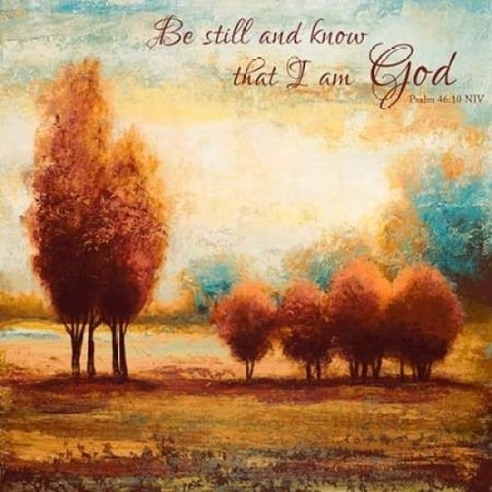 Be Still and Know Poster Print by John Spaeth-VARPDX9381M Image 1