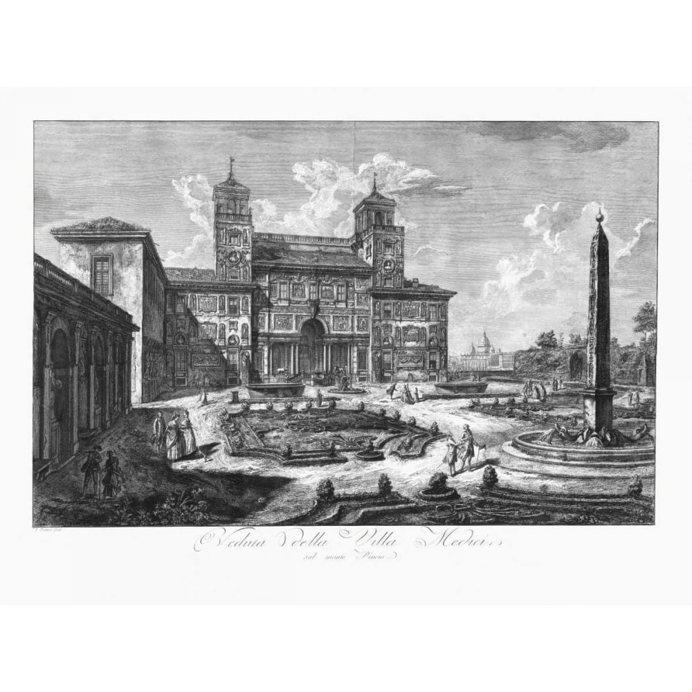 Veduta della Villa Medici Poster Print - Piranesi-VARPDX93912Z Image 1