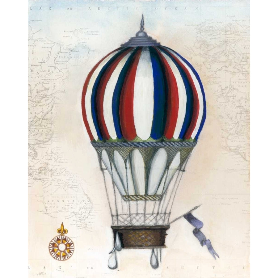 Vintage Hot Air Balloons VI Poster Print - Naomi McCavitt-VARPDX93971Z Image 1