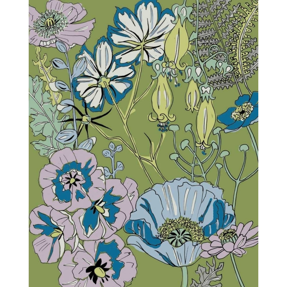 Graphic Garden I Poster Print - Chariklia Zarris-VARPDX93976Z Image 1