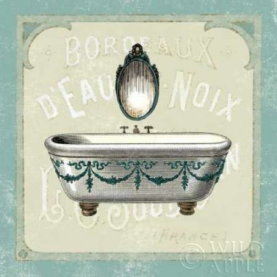 Parisian Bath I Poster Print by Sue Schlabach-VARPDX9404 Image 1