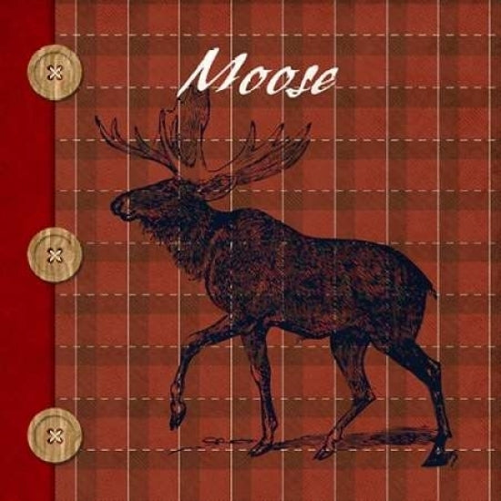 Flannel Moose Poster Print by SD Graphics Studio-VARPDX9405KK Image 1