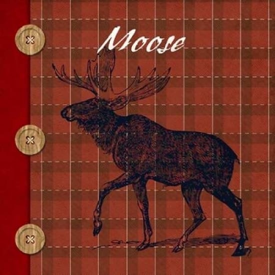 Flannel Moose Poster Print by SD Graphics Studio-VARPDX9405KK Image 1