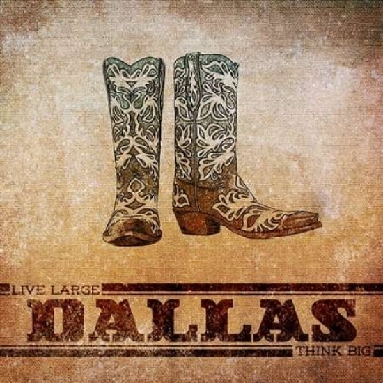 Dallas Poster Print by SD Graphics Studio-VARPDX9406JJ Image 1