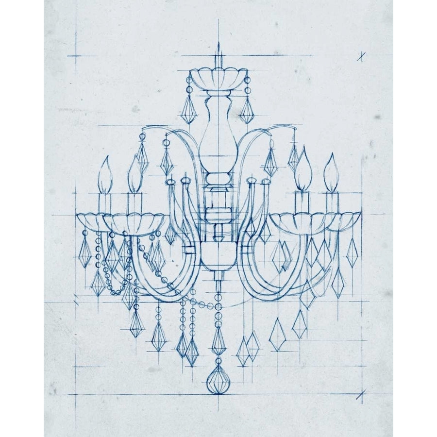 Chandelier Draft I Poster Print - Ethan Harper-VARPDX94085Z Image 1