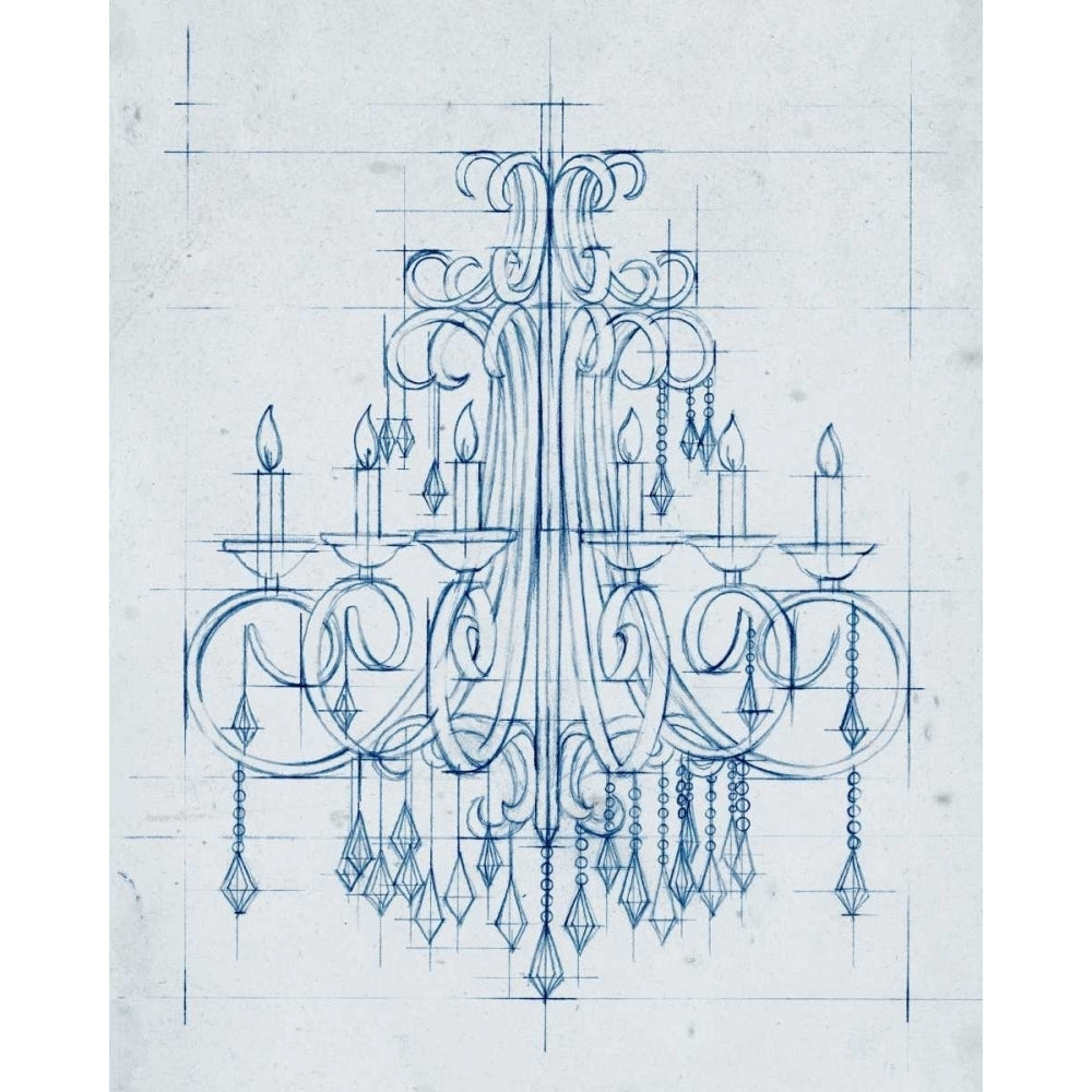 Chandelier Draft II Poster Print - Ethan Harper-VARPDX94086Z Image 1