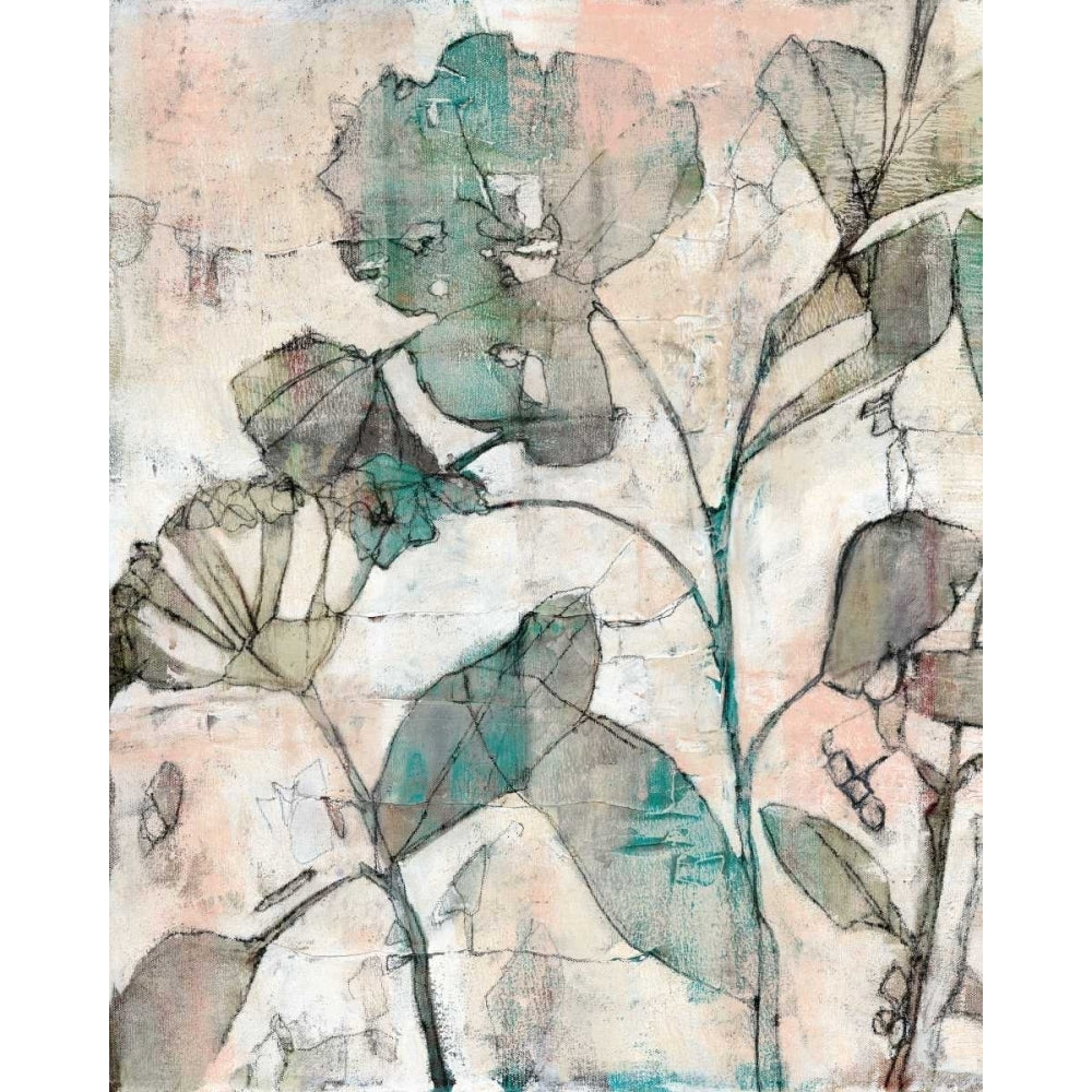 Negative Space Floral I Poster Print - Jennifer Goldberger-VARPDX94166FN Image 1