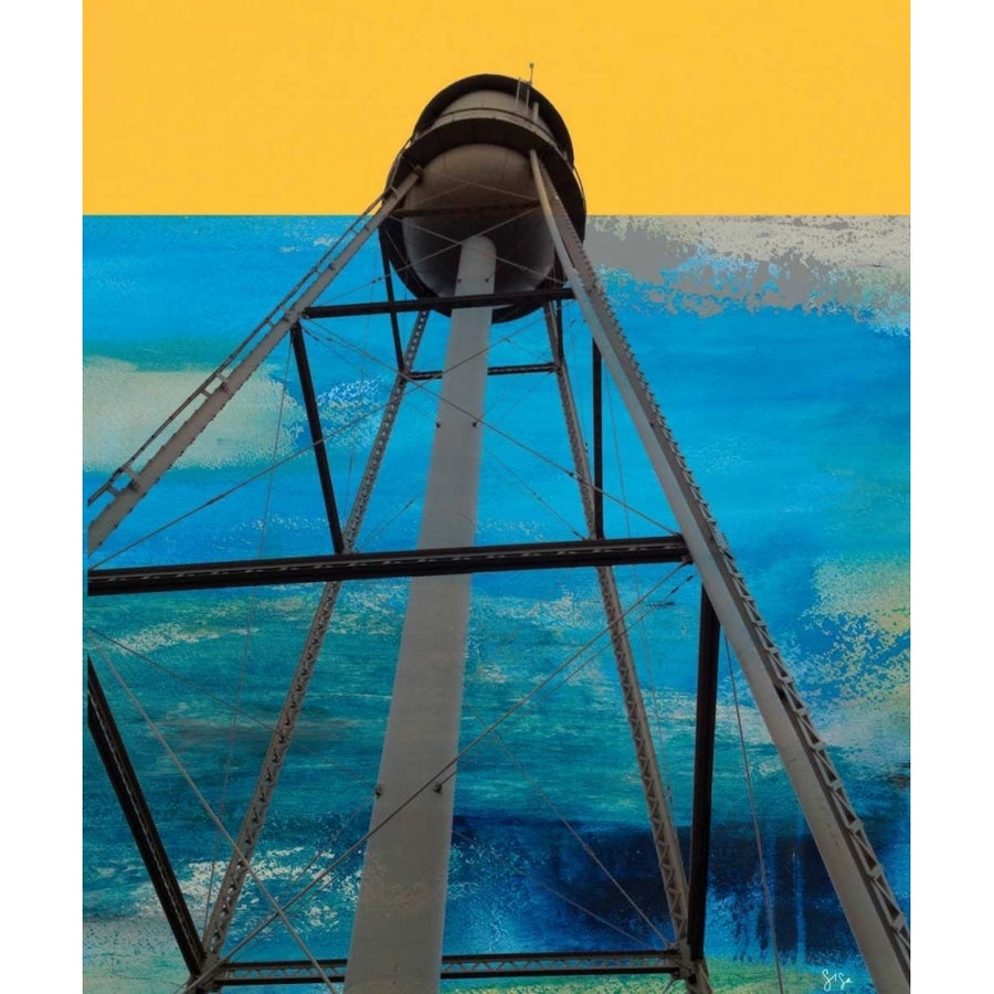 Water Tower Abstract Poster Print - Sisa Jasper-VARPDX94230Z Image 1