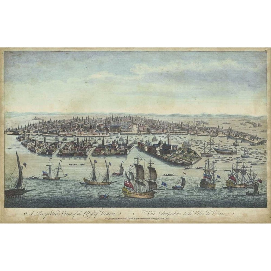 Birds Eye View of Venice Poster Print - Williamsburg-VARPDX94263Z Image 1