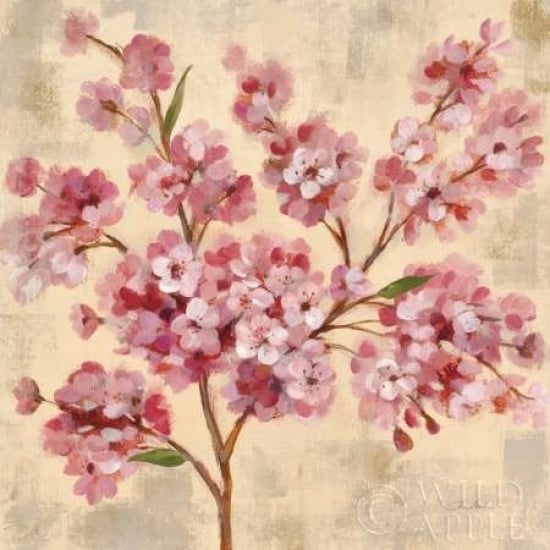 Pink Cherry Branch II Poster Print by Silvia Vassileva-VARPDX9432 Image 1