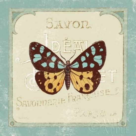 Parisian Butterfly I Poster Print by Sue Schlabach-VARPDX9435 Image 1