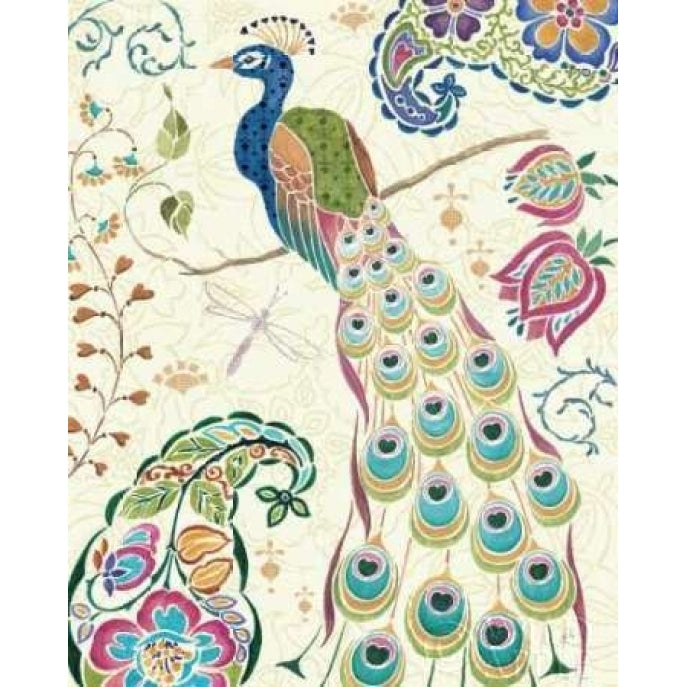 Peacock Fantasy III Poster Print by Daphne Brissonnet-VARPDX9459 Image 1