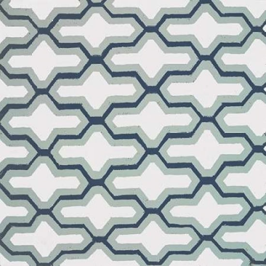 Blue Lattice Pattern II Poster Print by Lanie Loreth-VARPDX9509G Image 1