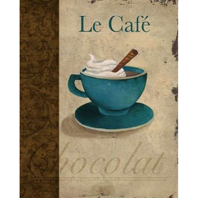 Le Caf? Poster Print by Elizabeth Medley-VARPDX9514B Image 1